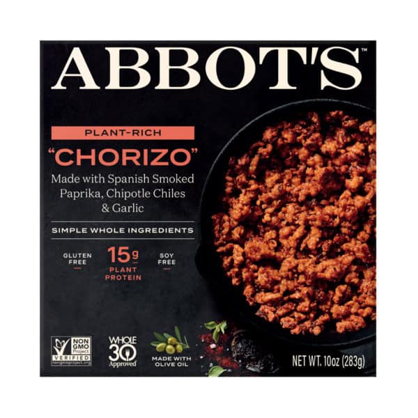 Abbot's Plant-Based, Chorizo