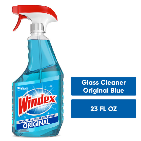 Windex® Glass Cleaner Spray Bottle, Original Blue