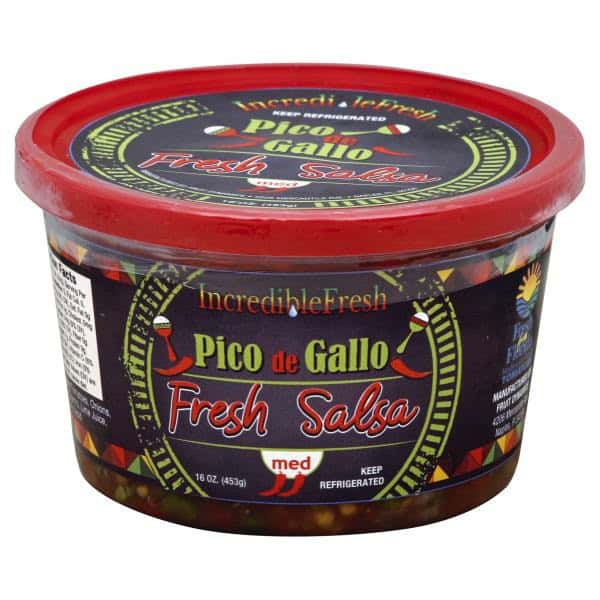 Incredible Fresh Fresh Salsa, Pico de Gallo, Med
