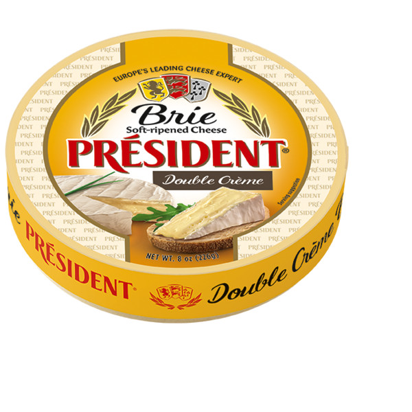 Président Brie Soft Ripened Cheese Double Cream