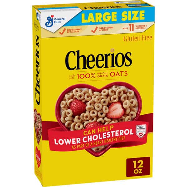 General Mills Cheerios Cereal Large Size