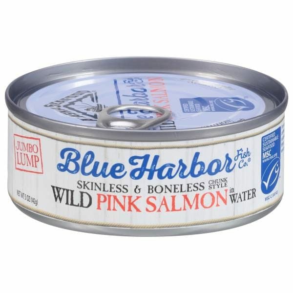 Blue Harbor Fish Co.® Pink Salmon, Wild, Skinless & Boneless, Chunk Style, Jumbo Lump