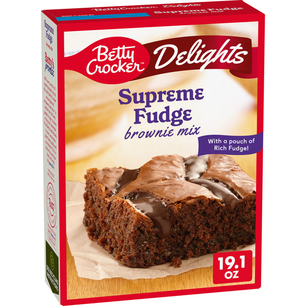 Betty Crocker Delights Supreme Fudge Brownie Mix