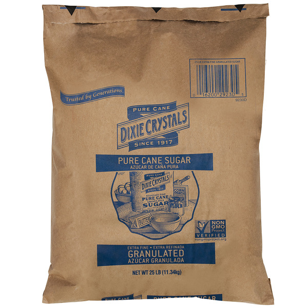 Dixie Crystals Extra Fine Granulated Sugar