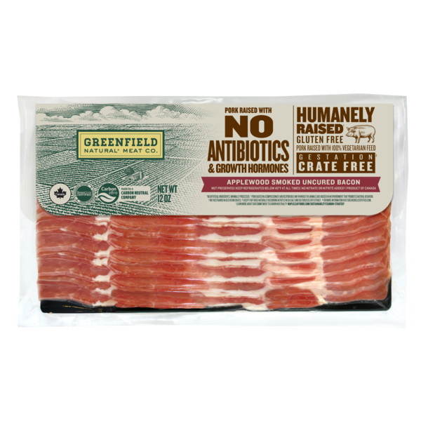 Greenfield Natural Meat Co. Applewood Smoked Uncured Bacon