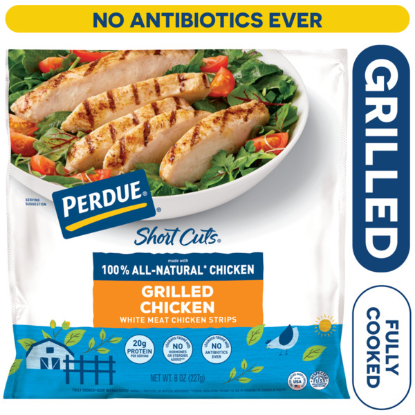 Perdue Chicken Strips, White Meat, Grilled