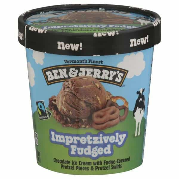 Ben & Jerry's Ice Cream, Impretzively Fudged