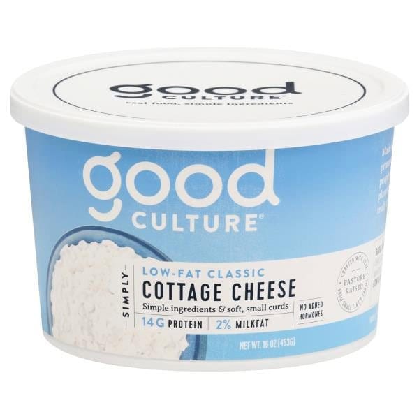 good culture Cottage Cheese, Low-Fat Classic, 2% Milkfat, Simply