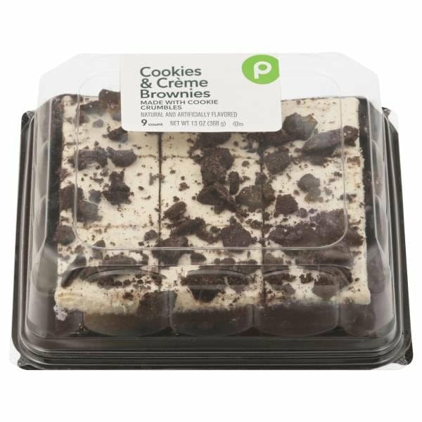 Publix Bakery Cookies & Creme Brownies