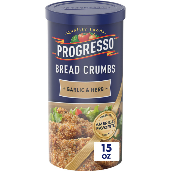 Progresso Garlic and Herb Bread Crumbs