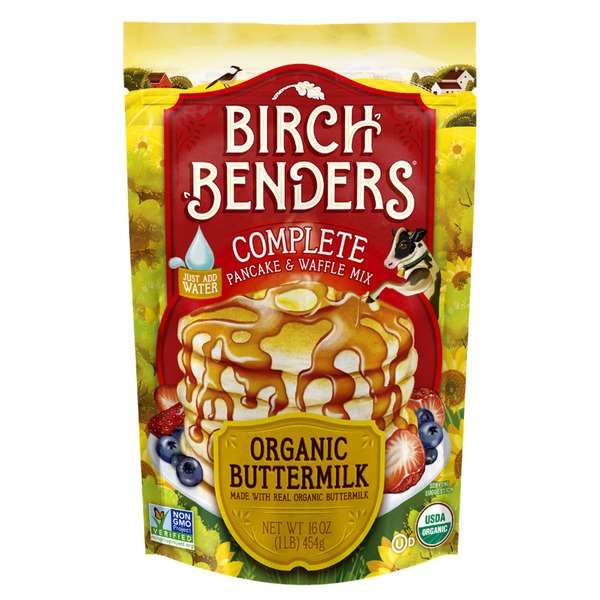 Birch Benders Organic Buttermilk Pancake & Waffle Mix, 16oz