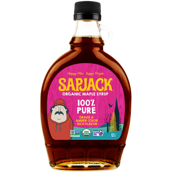 Sapjack Grade A Amber Maple Syrup
