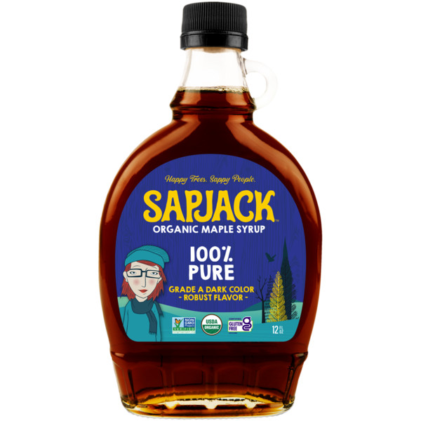 Sapjack Grade A Dark Maple Syrup