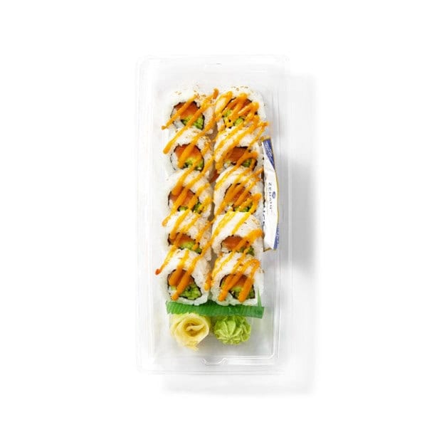 Spicy Roll - Salmon, 10 Pieces Made Fresh Daily
