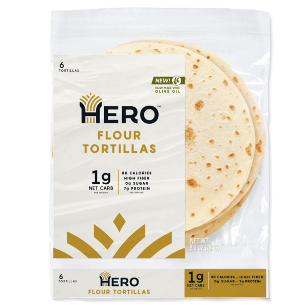 Hero Flour Tortillas