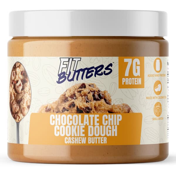 FIt Butters Chocolate Chip Cookie Dough, Cashew Butter