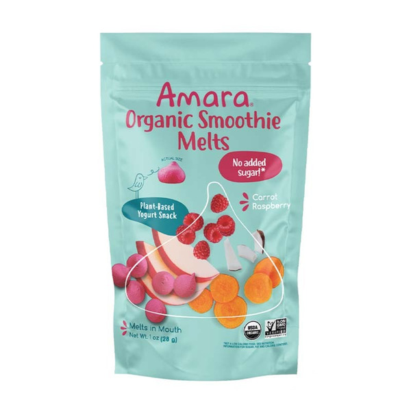 Amara Carrot Raspberry, Smoothie Melts