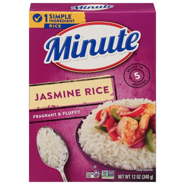 Minute Rice Jasmine Rice, Fragrant & Fluffy