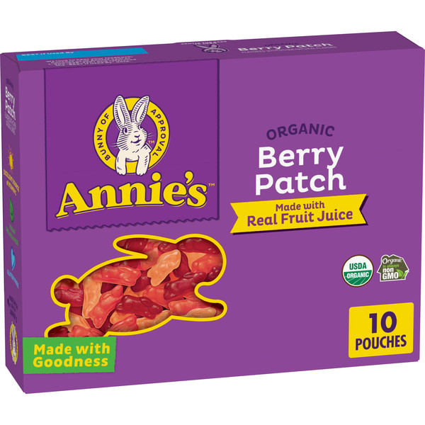 Annie's Organic Berry Patch Bunny Fruit Flavored Snacks