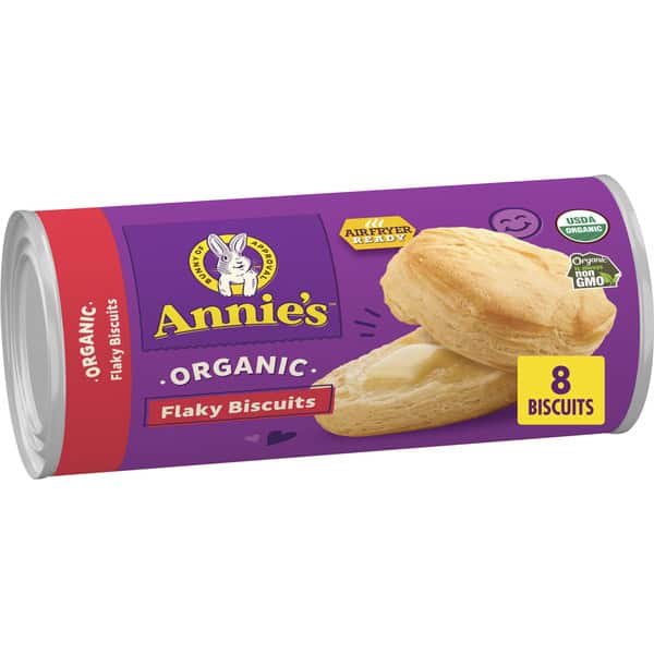 Annie's Organic Flaky Biscuits Refrigerated Dough