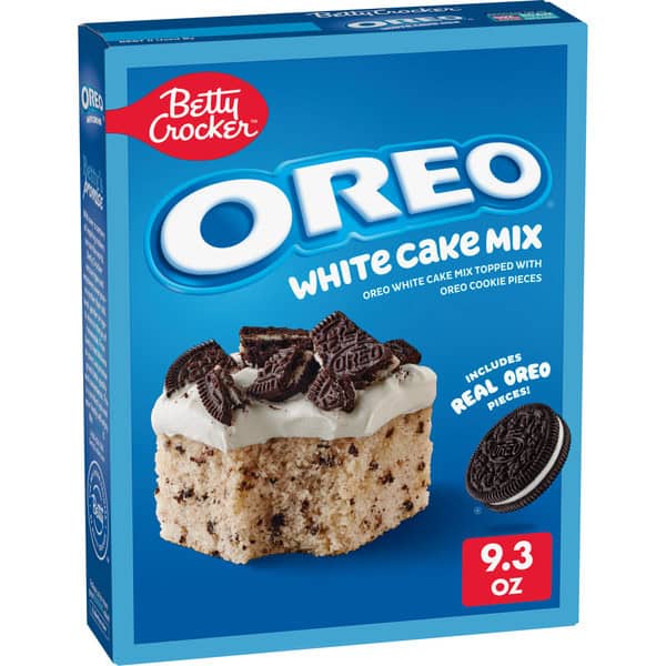 Betty Crocker OREO White Cake With OREO Cookie Pieces Baking Mix