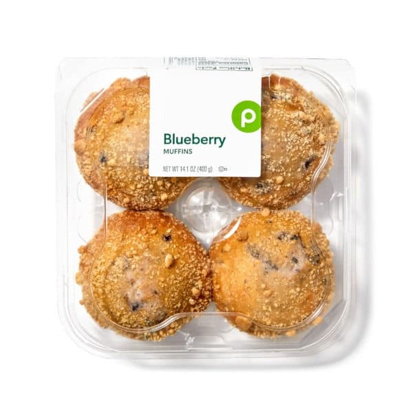 Publix Muffins, Blueberry