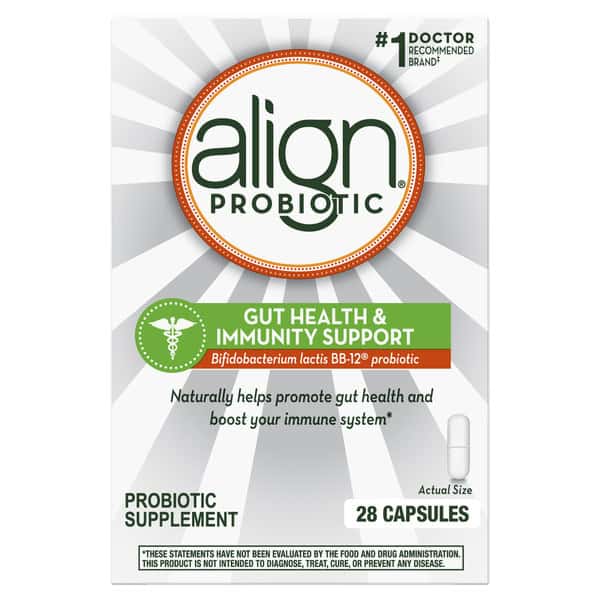 Align Probiotic Gut Health and Immunity Capsules, Daily Probiotic Supplement