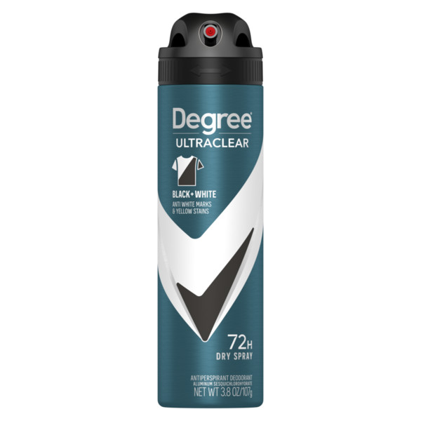 Degree Antiperspirant Deodorant Dry Spray Black+white