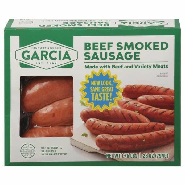 Andy Garcia Smoked Beef Sausage