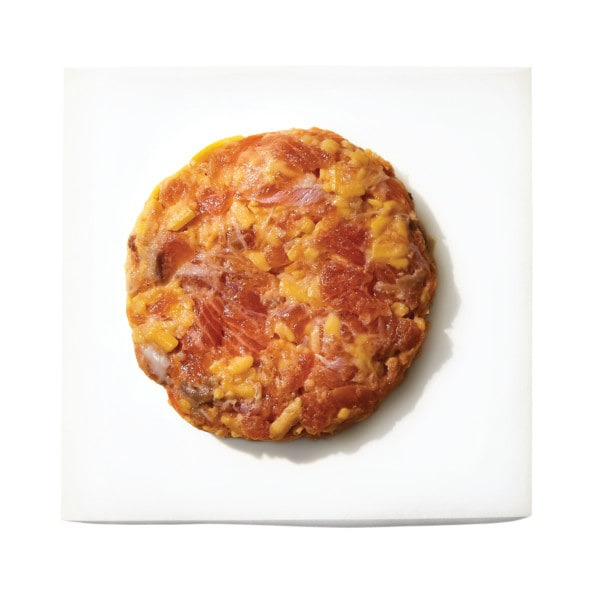 Bacon Cheddar Salmon Burger