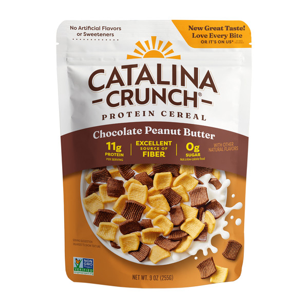 Catalina Crunch Chocolate Peanut Butter, Keto Friendly Cereal