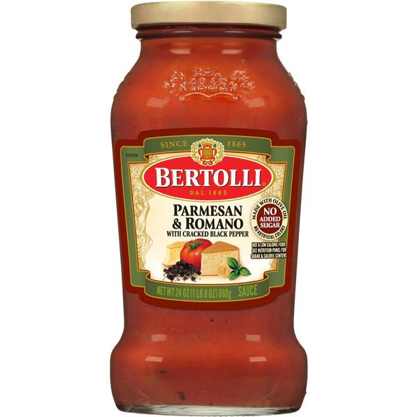 Bertolli Parmesan and Romano Sauce