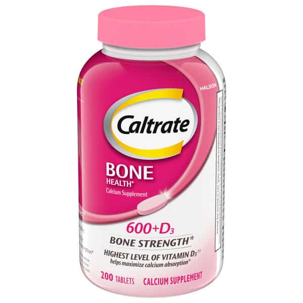Caltrate Calcium and Vitamin D Supplement Tablets