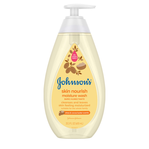 Johnson's Johnson's Skin Nourish Moisture Wash, Shea & Cocoa Butter, 20.3 fl. oz