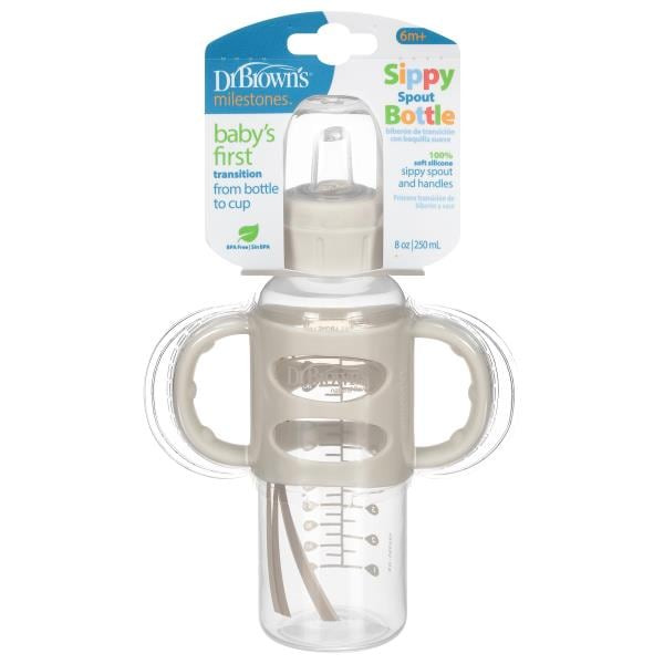 Dr. Brown’s Natural Flow 6m+ 8 Oz Sippy Spout Bottle