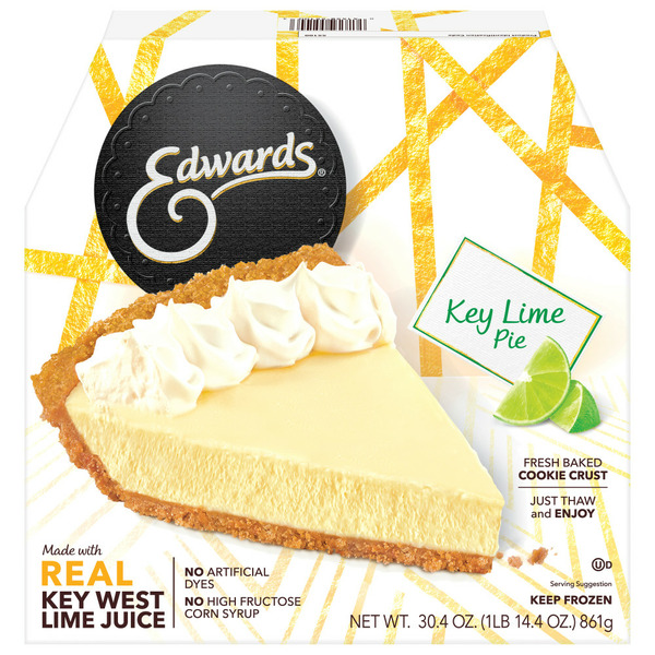 Edwards Premium Frozen Desserts Key Lime Pie