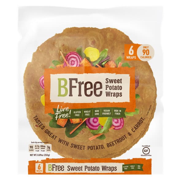 BFree Sweet Potato Wraps