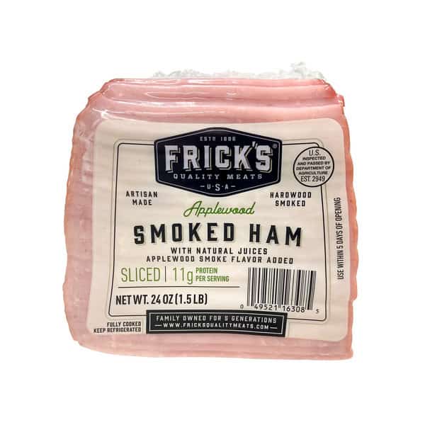 Frick's Applewood Ham, Sliced Quarter