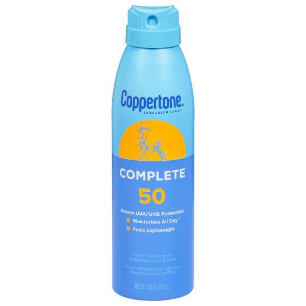Coppertone Sunscreen Spray, SPF 50 Spray Sunscreen