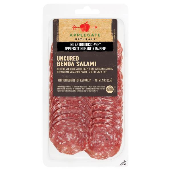 Applegate Uncured Genoa Salami