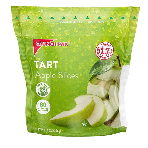 Crunch Pak Tart Apples Gusseted Bag