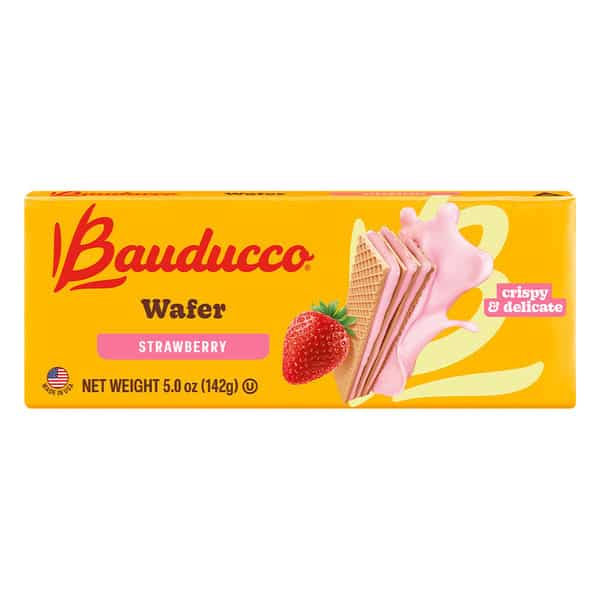 Bauducco Wafer, Strawberry