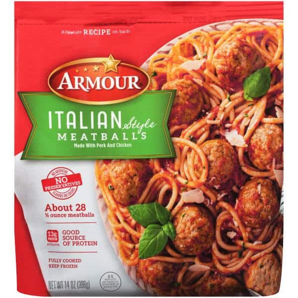 Armour Meatballs, Italian Style