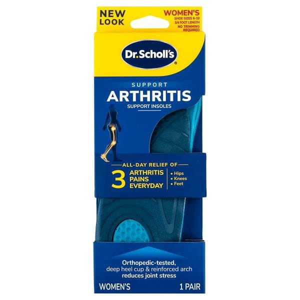 Dr. Scholl's Support Insoles, Arthritis, Women's, Shoe Size 6-10