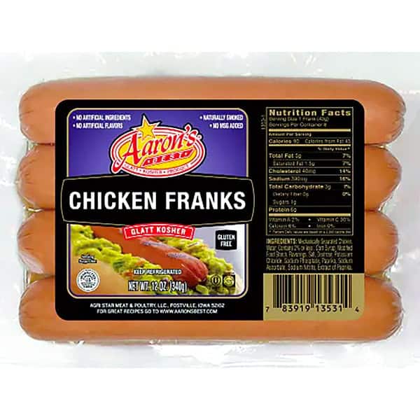 Aaron's Best Chicken Franks