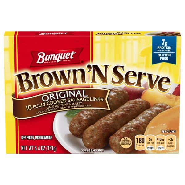 Banquet Brown N Serve Sausage