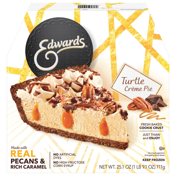 Edwards Premium Desserts Frozen Turtle Pie