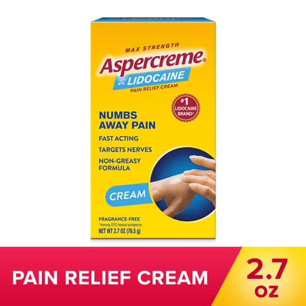 Aspercreme Lidocaine Pain Relief Cream