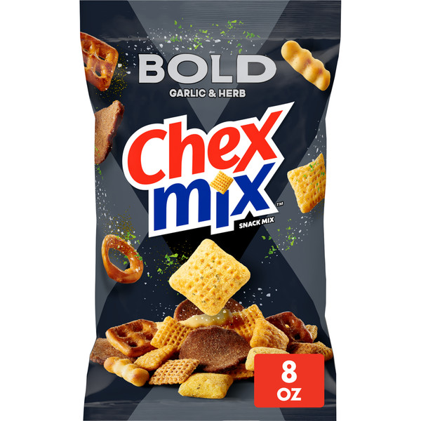 Chex Mix Bold Garlic and Herb Snack Mix