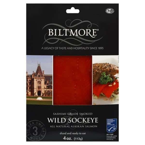 De Bilt Sashimi Grade Smoked Wild Sockeye